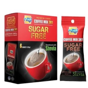 کافی میکس ۳ در ۱ بدون شکر نیتل (Nitel Coffee Mix 3 in 1 Sugar Free)