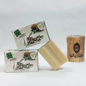 صابون نارگیل ارمغان سلامت – مرطوب‌کننده و تغذیه‌کننده پوست با خواص طبیعی نارگیل